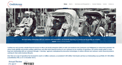 Desktop Screenshot of creditaccess.com