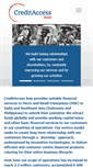 Mobile Screenshot of creditaccess.com